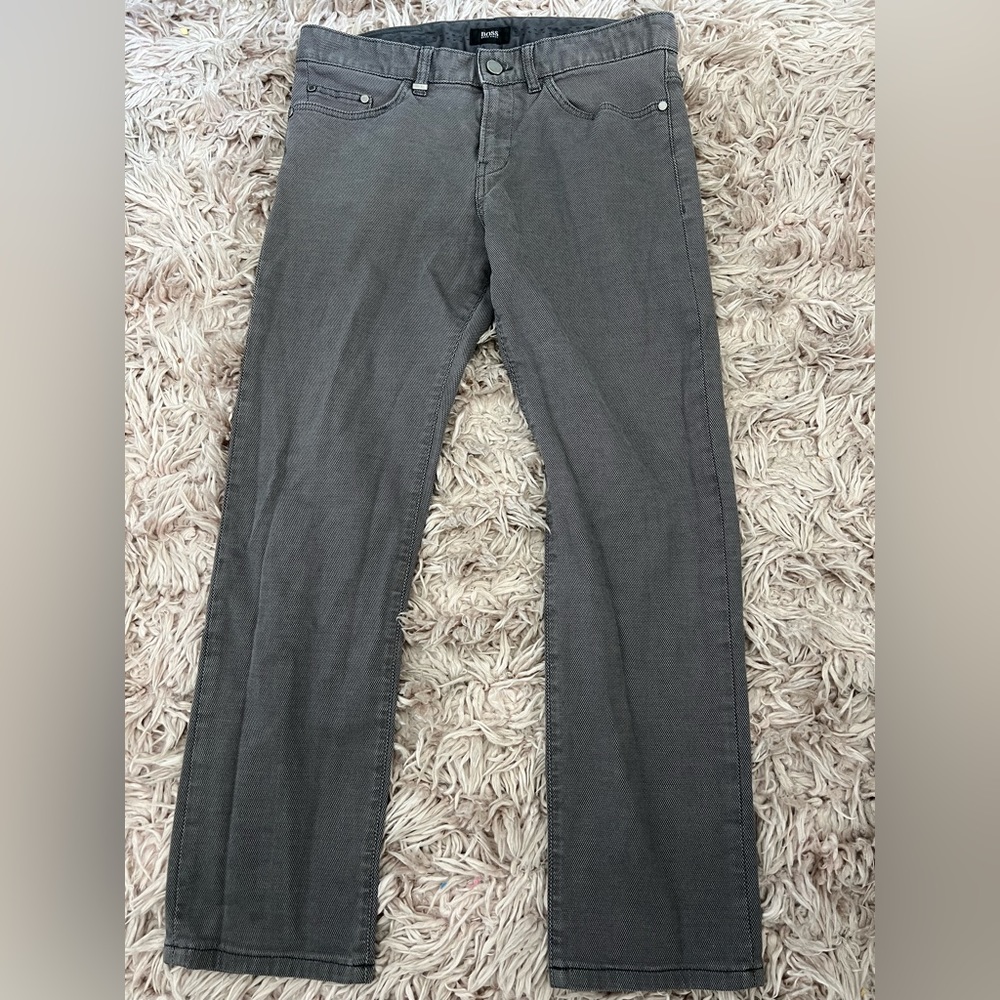 Men’s BOSS Delaware Slim Fit Structure Jeans